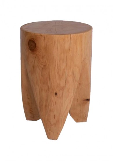 Lance Wooden Side Table/Stool 
